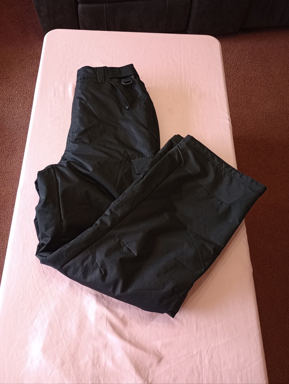 Swiss Tech Ski Pants Mens M(32-34 Black Winter Performance Gear Outdoors Skiing
